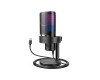 Fifine AMPLIGAME A9 RGB USB Black Gaming Microphone